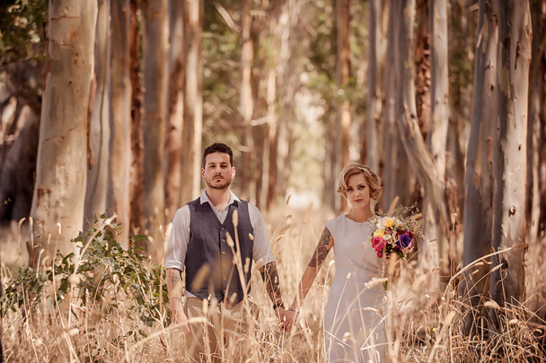 Alicia & Luke – Vintage Forest Wedding